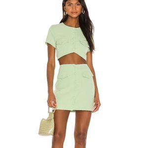 NWT Revolve Song of Style Gala Top in Green Tea